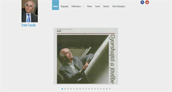 Desktop Screenshot of ervinlaszlo.com